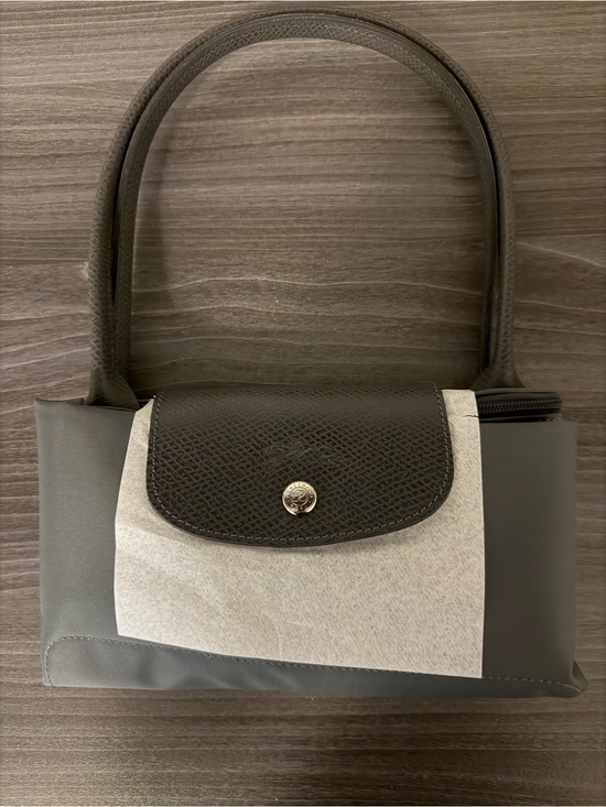 Longchamp Handbags - Longchamp Grey Le Pliage Shopping Modele Depose